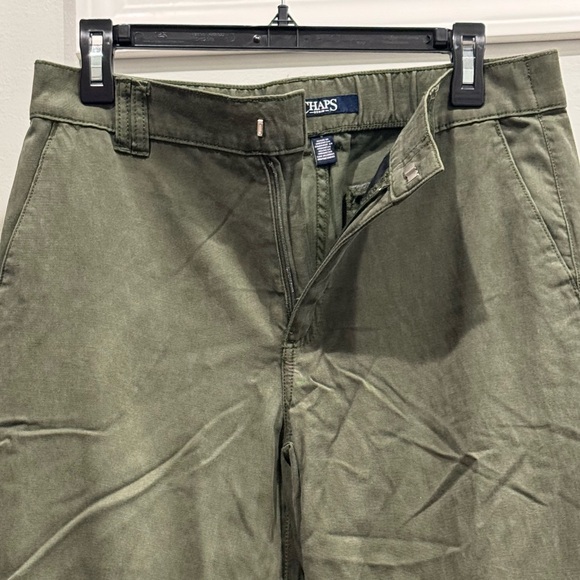 Chaps Olive Green Wide Leg Pants Size 8 - Picture 7 of 16